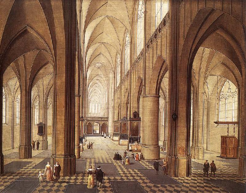 NEEFFS, Pieter the Elder Interior of a Church ag